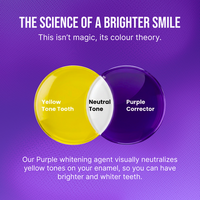 The Purple Company's Teeth Whitening Strips (Pack of 2 - 14 treatments)