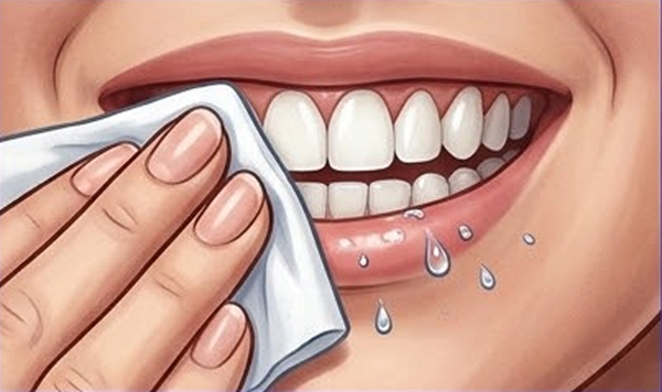 1. Clean & Dry Your Teeth